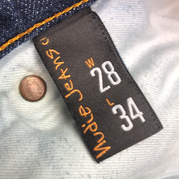 MADE IN ITALY 🇮🇹 NUDIE TIGHT LONG JOHN SKINNY JEANS 28x34 🇮🇹 - Picture 10 of 13
